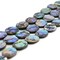 Natural 20mm Abalone Shell Flat Oval Beads Strand 16 Inch Jewelry Making Beads …
